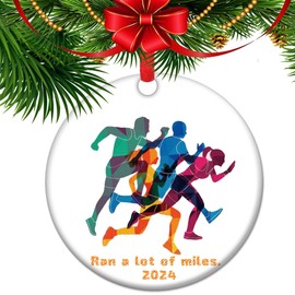 Run christmas ornament, running gifts, run Buddy gift, marathon gift, marathon training, marathon mama, running gift