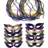 Mardi Gras Face Mask & Bead Necklaces