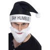 Smiffys Bah Humbug Kit, Black, with Hat, Beard & Glasses