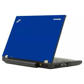 Unbranded/Generic BLUE Vinyl Lid Skin Cover Decal fits IBM Lenovo ThinkPad T420 Laptop