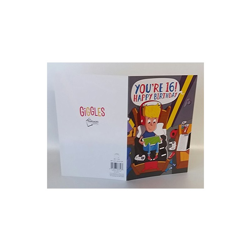 16 Today Happy Birthday Card