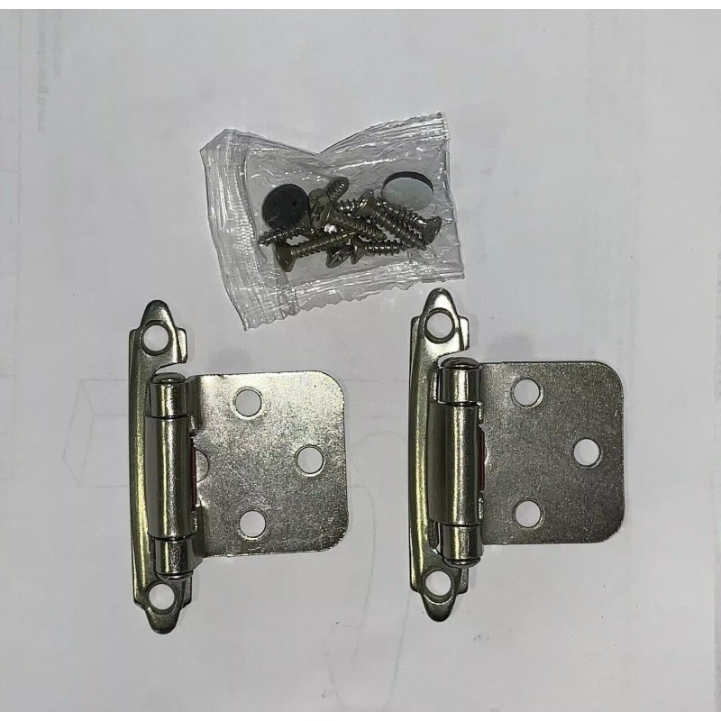 H2Brands Model # 98292 1 Pair (2) SELF CLOSING HINGES