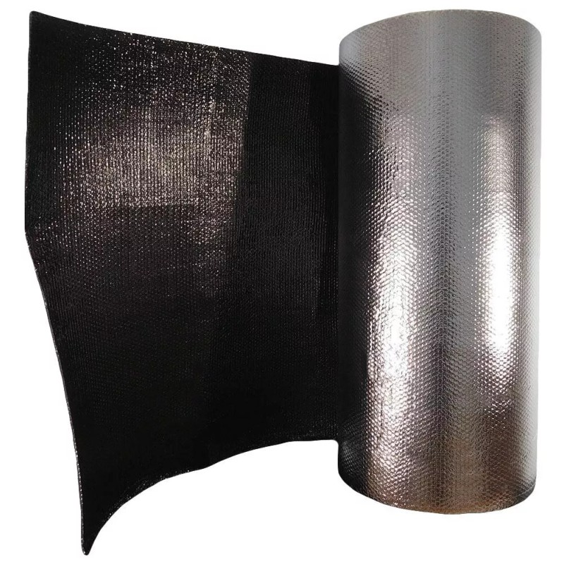 IES REFLECTIVE BLACK / SILVER FOIL Double BUBBLE Foil Insulation