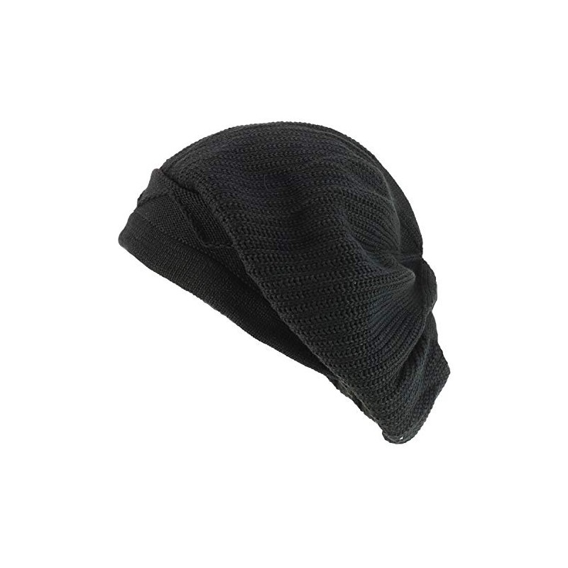 Armycrew Dreadlock 100% Cotton Slouchy Long Rasta Knit Beanie -