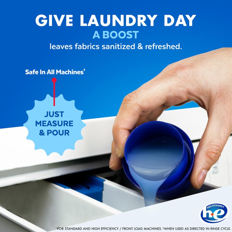 Lysol Laundry Sanitizer Additive, Free & Clear, Free from Fragrance