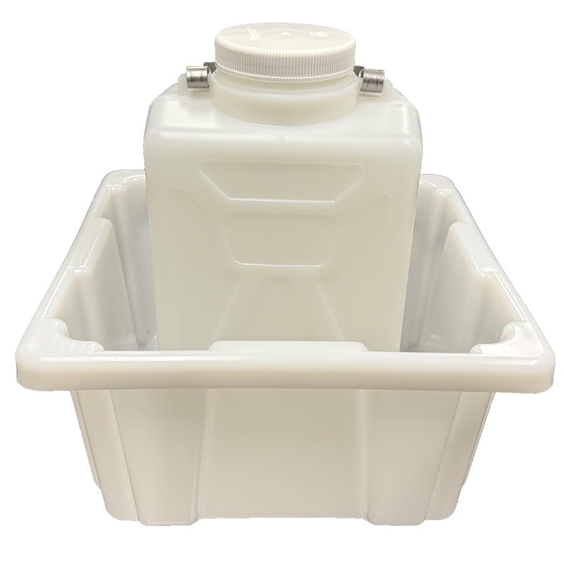 Secondary Container for 2.5 Gallon Low Profile Carboy SC-63RC, 5