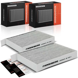 Frankberg 2x Cabin Air Filters with Particulate Filters Compatible with Agila (B) H08 1.0L 1.2L 2008-2014 Splash EX 1.0L 1.2L 2008-2024 Replace# CU2028
