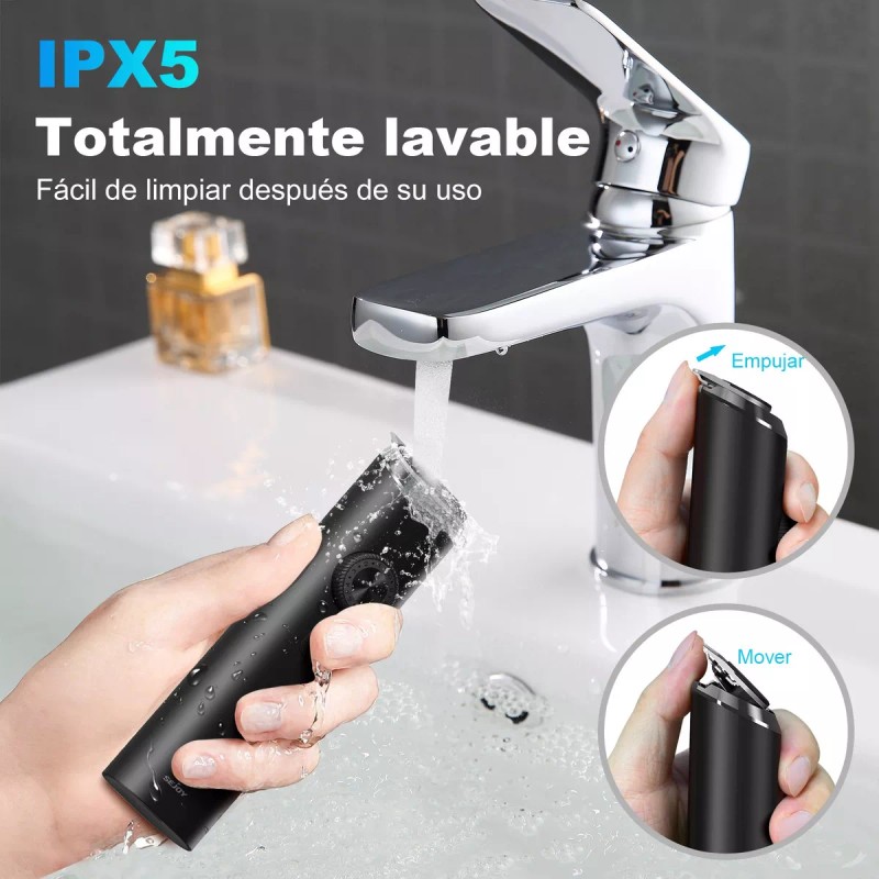 Sejoy Cortadora De Cabello Eléctrica Para Barba 8en1 Pelo De