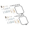 2 Set Motorcycle Carburetor Gaskets Repair Kit Carb Rebuild Set