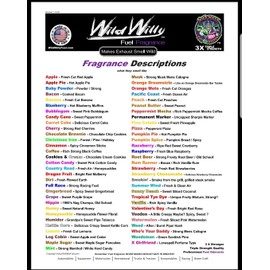 Wild Willy Apple Pie Fuel Fragrance/Scent, 4 Ounce Bottle, Compatible with Methanol, Alcohol, Gas, Nitro, and Diesel Fuels!