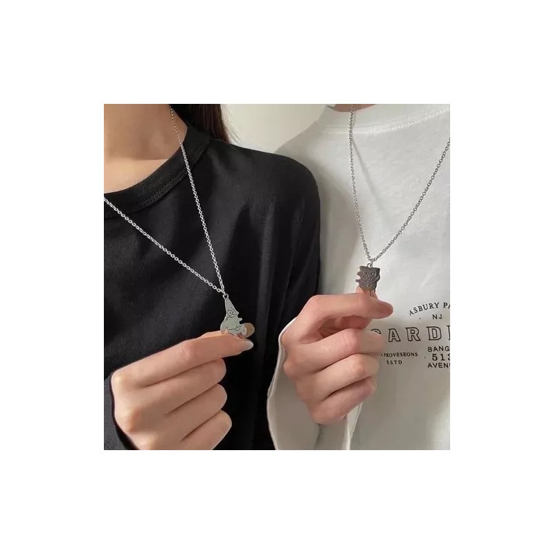 Jextech Collar En Combo O Pareja Amigos Bob Esponja Y