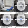 ESSENTIAL- Printed Toilet Seat Band 16-1/2" Wide X 1-1/2" Deepuse