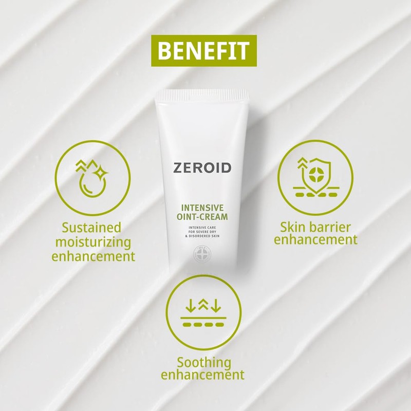ZEROID | Intensive Oint-Cream | Face Moisturizer for Extremely Dry