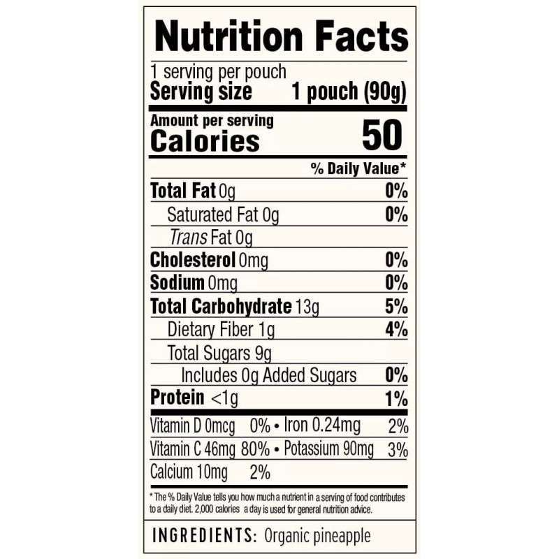 Golden Farms Organic Pineapple Sauce 4-Pack 12.68 oz (Pack Of