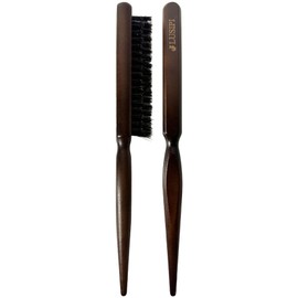 Lucifi Pig Hair Backcomb Smoothing Upstyle Brush - Basic Type, 1 Piece / 루시피 돈모 백콤 스무딩 업스타일 브러쉬 - 기본형, 1개