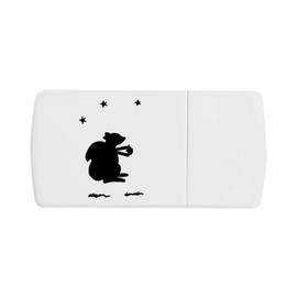 'Squirrel On A Starry Night' Pill Box with Tablet Splitter (PI00034483)