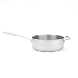 THERMALLOY Tri-ply Stainless Steel Sauce Pan, 11 Inch/ 6 Quart