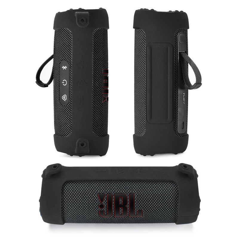 Carrying Silicone Cover Case Compatible with JBL Flip 7 Portable