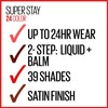 Maybelline SuperStay 24 2-Step Liquid Lipstick Makeup, Keep It Red,