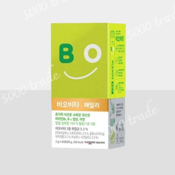 Ildong Pharmaceutical Lactobacillus Probiotics Biovita Family 1 box (30 packets), Biovita Family / 일동제약 유산균 프로바이오틱스 비오비타 패밀리 1박스 (30포), 비오비타 패밀리