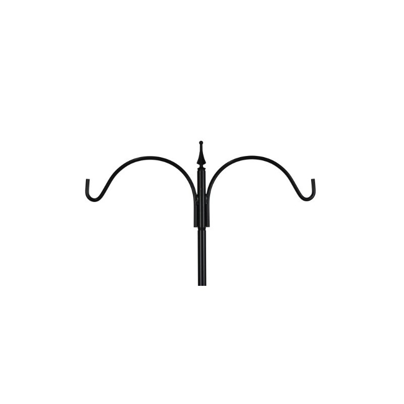 Kettle Moraine Bird Feeder Pole Set with Twister Ground Socket