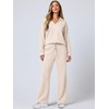 ANRABESS Women's 2 Piece Outfits Lounge Sets Casual Long Sleeve