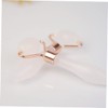 TOVINANNA 2pcs Facial Massage Roller Jade Stone Tool for Anti-aging
