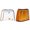 HECASA Amber Marker Lights Lens Compatible with 1987-1988 Oldsmobile Cutlass