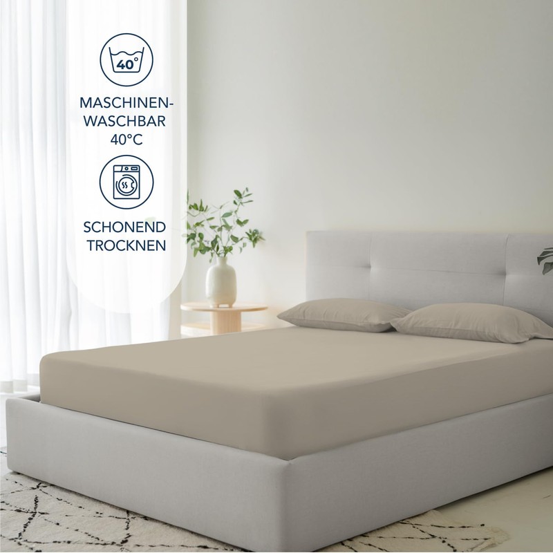 Dreamzie Fitted Sheet 200 x 200 cm - 35 cm
