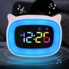 Children's Alarm Clock, Digital Children's Alarm Clock with Light Alarm