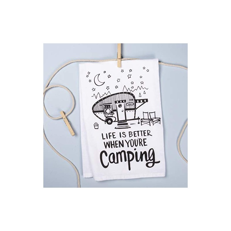 Primitives by Kathy 35521 LOL Made You Smile Tea Towel,