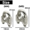 Wire Clip, Cable Fixing Rope, Fixing Hardware, Saddle Clamp, Stainless