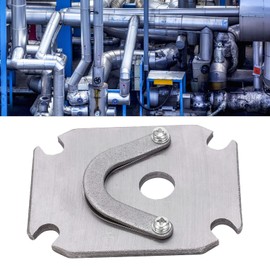 Air Compressor Valve Plate Metal Part Accessory Replacement Kit Air Compressor Valve Plate Kit 3/8" 48X72MM 1P2.5P3P4P