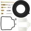 2-Pack Carburetor Carb Rebuild Repair Kits with Diaphragm Float Replacement