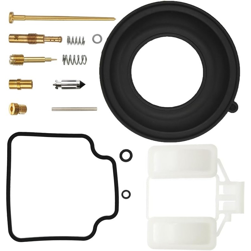 2-Pack Carburetor Carb Rebuild Repair Kits with Diaphragm Float Replacement