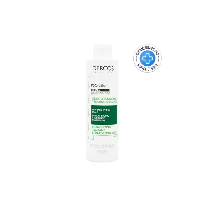 Vichy Dercos PSOlution Kerator-Reducing Treatment Shampoo Psoriatic-Prone Scalps 200ml