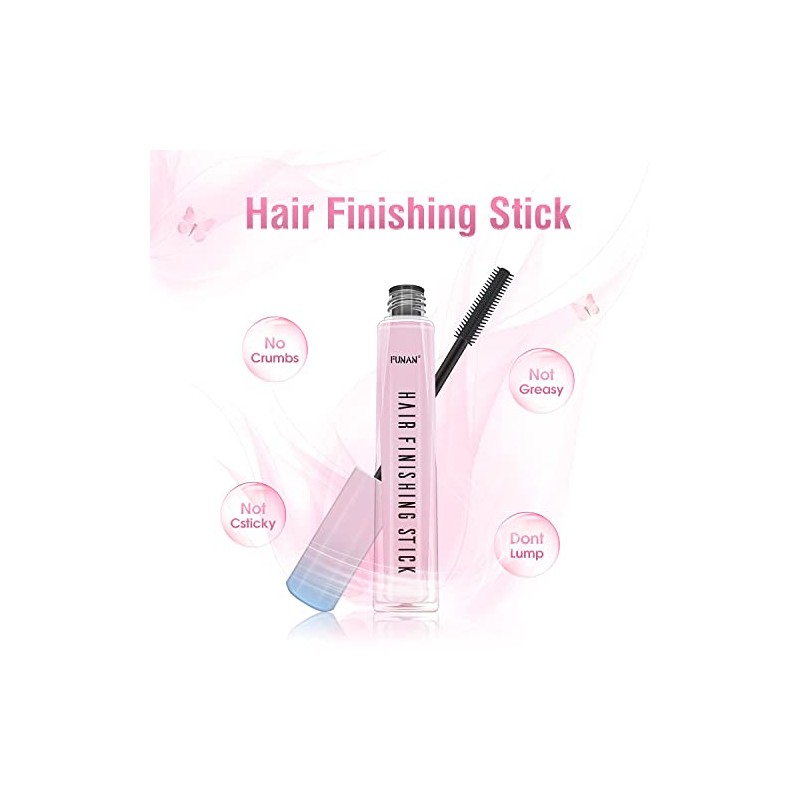 FUNAN 2 barras de acabado de cabello, para cabello pequeño