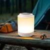 Solar Camping Lantern PP ABS Warm Light RGB Portable Hanging