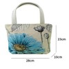 Aadahai Canvas Handbag, Handbag, Cloth Wrap, Cotton Linen Ethnic Style