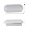 TEHAUX 10pcs Toilet Seat Gasket Bumper Pad for Raised Toilet