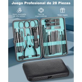 Manicura Y Pedicura Set Manicura Multifuncional Lonk 28 Pcs ZJQD-28