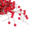 Yosoo Decoraciones NavideñAs Holly, 100Pcs Cerey Decoration Ornament Cherry Rojo
