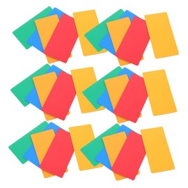 Operitacx 40pcs Magnetic Dry Erase Name Tags for Office and Classroom Use Colorful Magnetic Labels for Fridge Whiteboard and Warehouse Identification