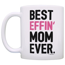 Gifts Mom and Dad Best Effin Mom and Dad Ever Funny Mom Dad Gifts 2 Pack Gift Coffee Mugs Tea Cups White