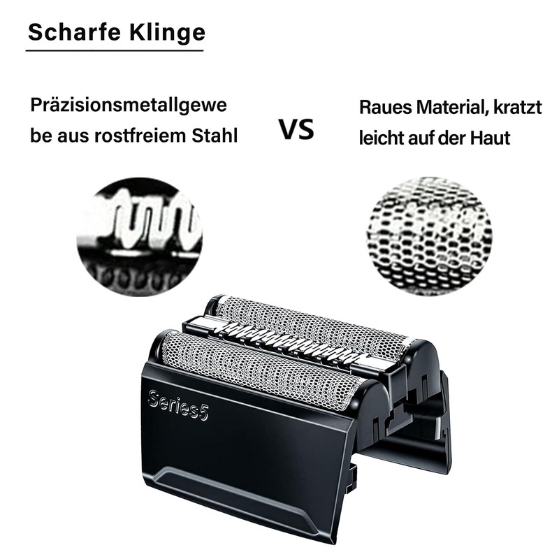 52B shaving head compatible with Braun Series 5 S5, 52B