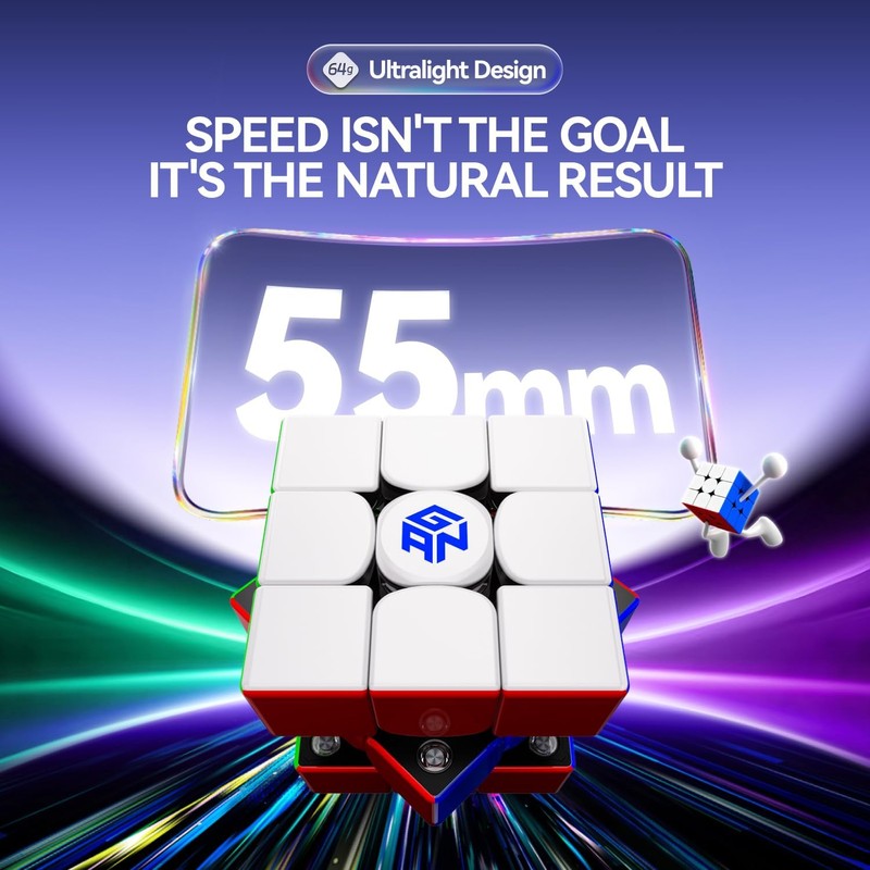 GAN V100 Maglev UV Cubo di Velocità Professionale Speed cube