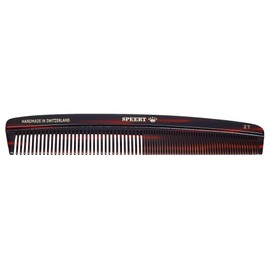 Speert Handmade Swiss European Comb Style # 27 7 Inches Tortoise Brown