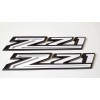 OEM 2pcs 2019-2023 Chevy Silverado Z71 Emblem OEM Fender Gloss