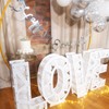 Wedding Decoration - Happily Ever After Stitched Garland - 1.5