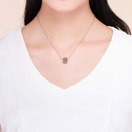 Faona A Letter Charm Sterling Silver 925 Cubic Zirconia for Bracelets and Necklaces